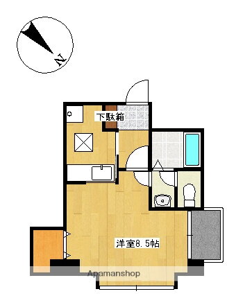 滋賀県大津市中央３ 大津駅 1K マンション 賃貸物件詳細