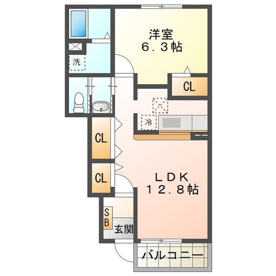 三重県津市安濃町今徳 1LDK アパート 賃貸物件詳細