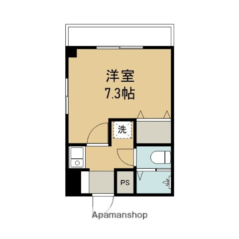 岩手県盛岡市本町通３ 上盛岡駅 1K マンション 賃貸物件詳細