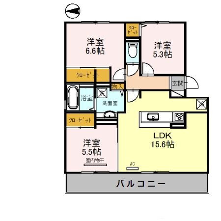 福岡県福岡市早良区小田部２ 室見駅 3LDK 一戸建て 賃貸物件詳細