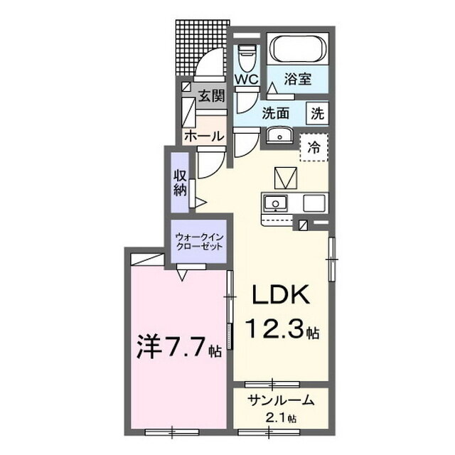 茨城県水戸市開江町 赤塚駅 1LDK アパート 賃貸物件詳細