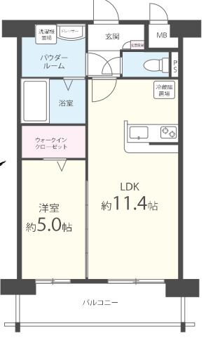 福岡県福岡市博多区東光２ 東比恵駅 1LDK マンション 賃貸物件詳細