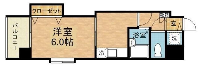福岡県福岡市博多区博多駅南２ 博多駅 1K マンション 賃貸物件詳細