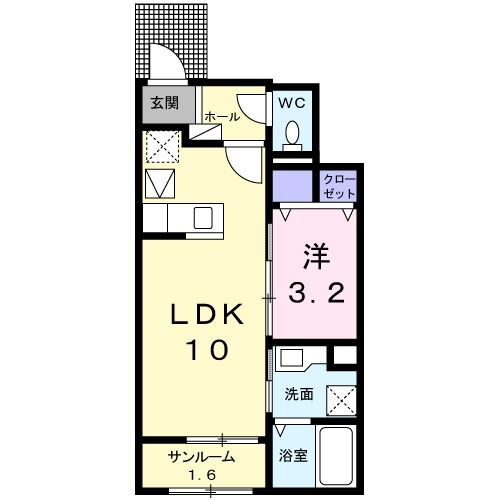 群馬県太田市東別所町 太田駅 1LDK アパート 賃貸物件詳細