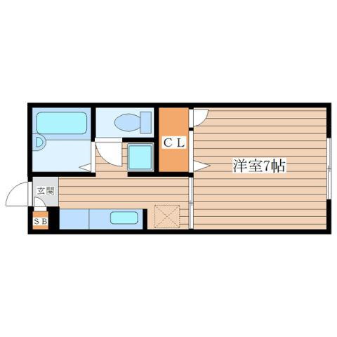 宮城県仙台市青葉区上杉２ 北四番丁駅 1K アパート 賃貸物件詳細