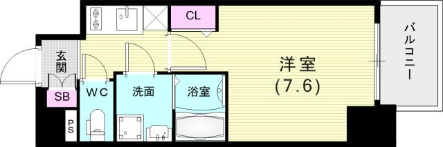 兵庫県神戸市兵庫区荒田町２ 湊川公園駅 1K マンション 賃貸物件詳細