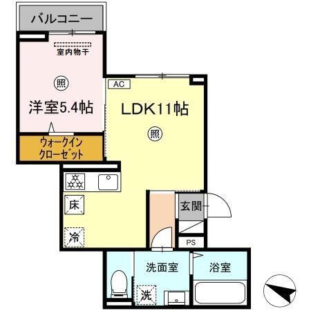 福岡県福岡市中央区今川２ 唐人町駅 1LDK アパート 賃貸物件詳細