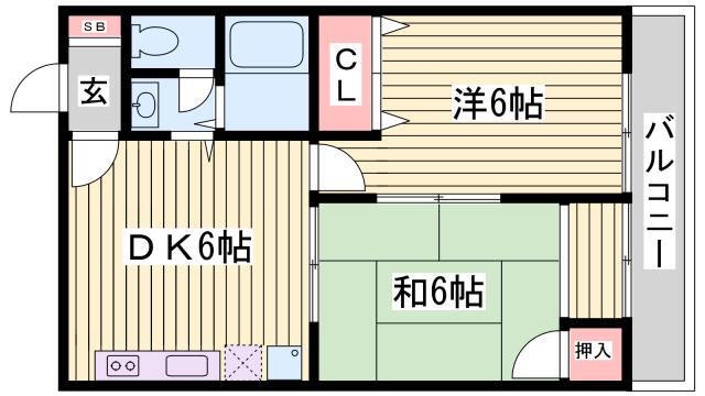 兵庫県神戸市北区谷上西町 谷上駅 2DK マンション 賃貸物件詳細