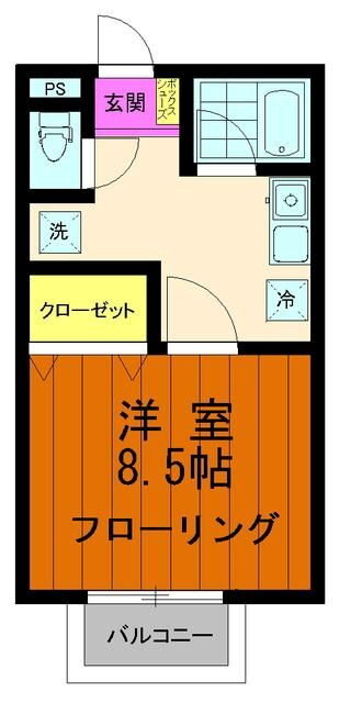 東京都小金井市貫井南町５ 国分寺駅 1K アパート 賃貸物件詳細