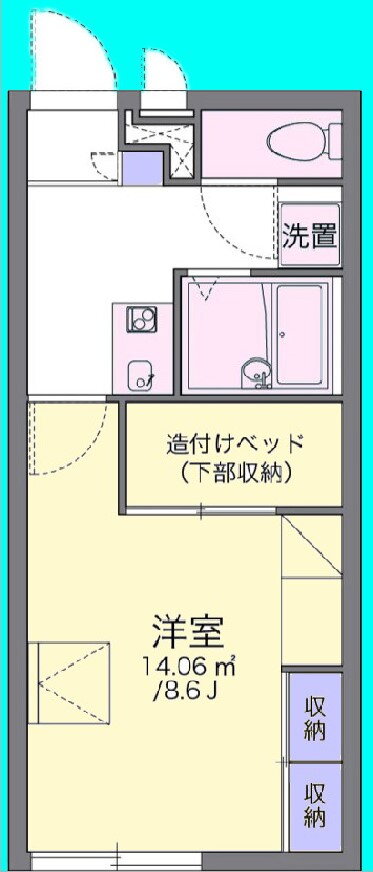山口県山口市大内矢田北２ 山口駅 1K マンション 賃貸物件詳細