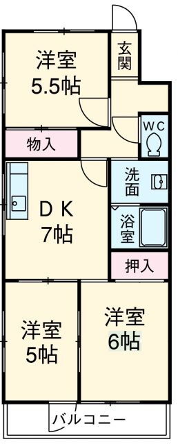 愛知県名古屋市東区矢田１ 大曽根駅 3DK マンション 賃貸物件詳細