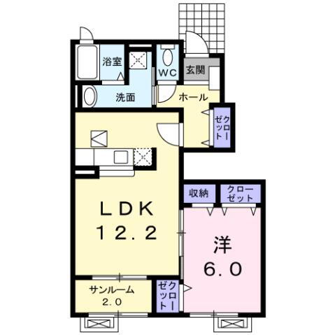 富山県富山市米田町１ 東富山駅 1LDK アパート 賃貸物件詳細