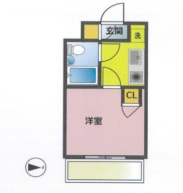 神奈川県川崎市中原区木月３ 元住吉駅 1K マンション 賃貸物件詳細