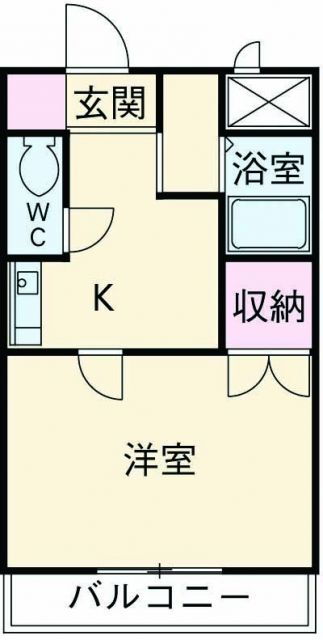 埼玉県川越市藤原町 新河岸駅 1K マンション 賃貸物件詳細