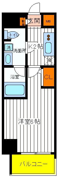 東京都立川市錦町３ 立川駅 1K マンション 賃貸物件詳細