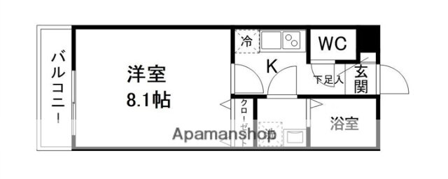 ウィステリア中倉 1階 1K 賃貸物件詳細