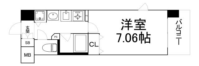 大阪府大阪市中央区上町 谷町六丁目駅 1K マンション 賃貸物件詳細