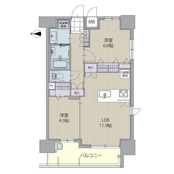 愛知県名古屋市中川区高畑１ 高畑駅 2LDK マンション 賃貸物件詳細