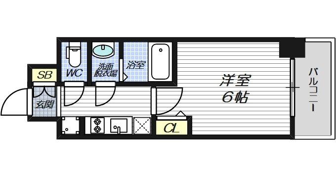 大阪府大阪市西淀川区姫里１ 姫島駅 1K マンション 賃貸物件詳細