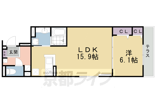 京都府京都市下京区東側町 五条駅 1LDK マンション 賃貸物件詳細