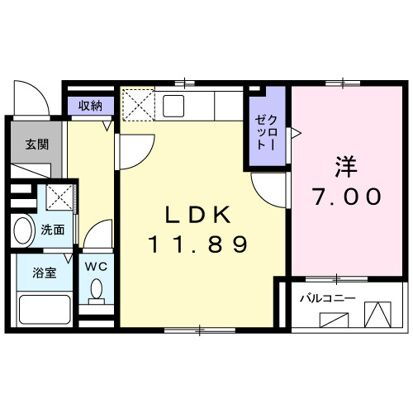 セレノ三田 4階 1LDK 賃貸物件詳細
