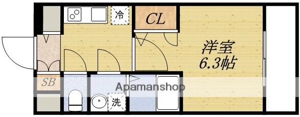 大阪府大阪市東淀川区東中島４ 新大阪駅 1K マンション 賃貸物件詳細