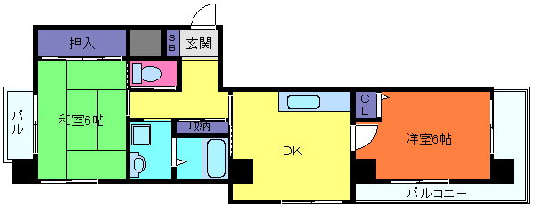 兵庫県神戸市東灘区御影中町６ 住吉駅 2DK マンション 賃貸物件詳細