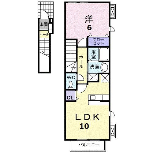 福岡県福岡市城南区南片江２ 七隈駅 1LDK アパート 賃貸物件詳細