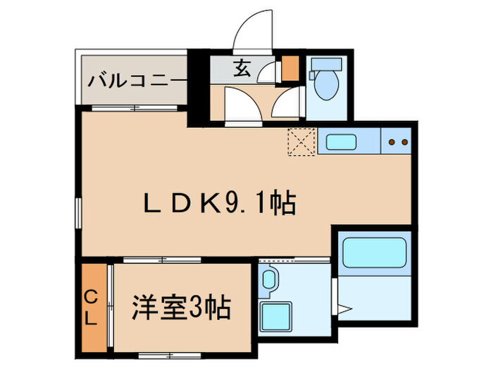 愛知県名古屋市東区大幸３ 砂田橋駅 1LDK アパート 賃貸物件詳細