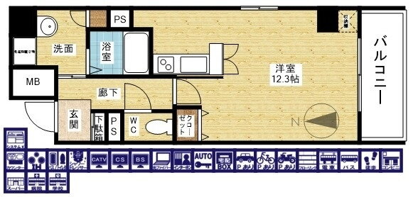 大阪府大阪市淀川区十三本町１ 十三駅 ワンルーム マンション 賃貸物件詳細