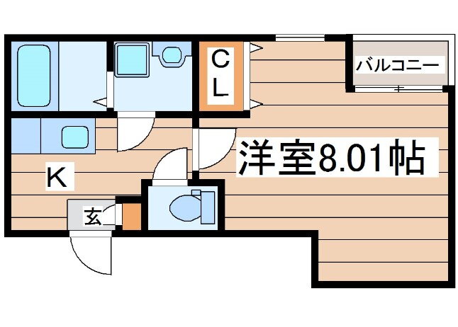宮城県仙台市青葉区台原３ 台原駅 1K アパート 賃貸物件詳細