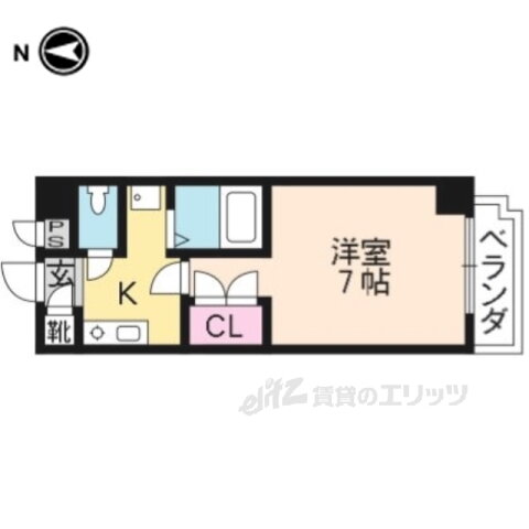 京都府京都市上京区西町 北野白梅町駅 1K マンション 賃貸物件詳細