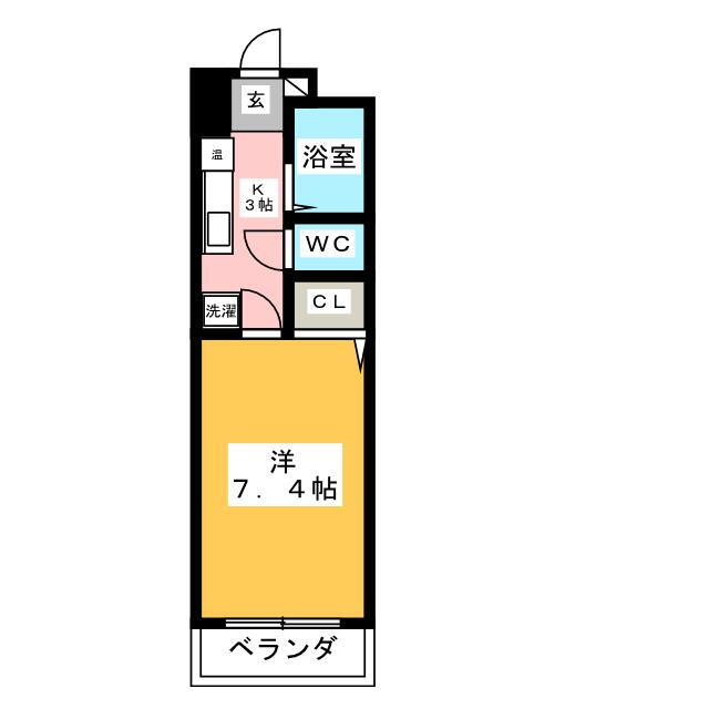 愛知県名古屋市昭和区円上町 桜山駅 1K マンション 賃貸物件詳細