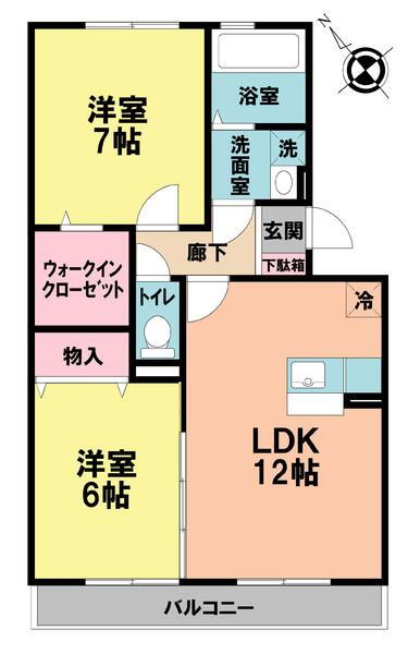 千葉県千葉市若葉区貝塚１ 桜木駅 2LDK アパート 賃貸物件詳細
