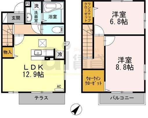 東京都中野区上鷺宮１ 鷺ノ宮駅 2LDK アパート 賃貸物件詳細