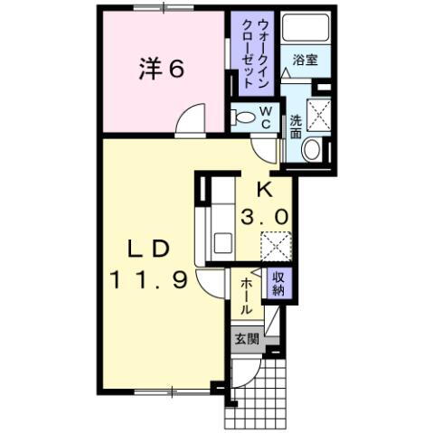 北海道函館市桔梗町 桔梗駅 1LDK アパート 賃貸物件詳細