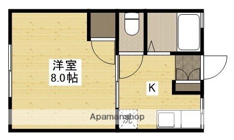 広島県広島市東区戸坂桜上町 戸坂駅 1K アパート 賃貸物件詳細