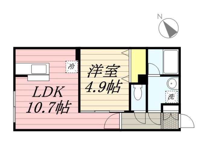 北海道札幌市白石区本通１丁目南 白石駅 1LDK マンション 賃貸物件詳細
