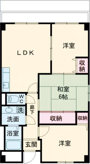 大阪府門真市北岸和田３ 萱島駅 3LDK マンション 賃貸物件詳細