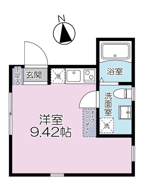 カーサブランシェ武蔵小山 4階 ワンルーム 賃貸物件詳細
