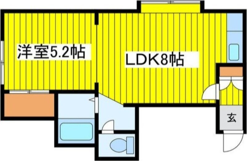 北海道札幌市東区北四十条東７ 新道東駅 1LDK アパート 賃貸物件詳細