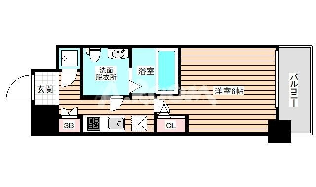 大阪府大阪市福島区吉野２ 野田駅 1K マンション 賃貸物件詳細