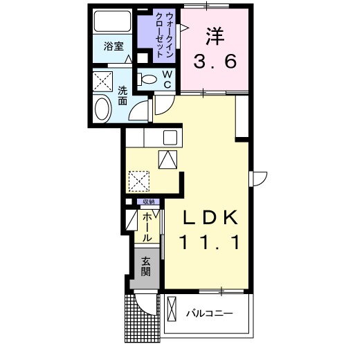 栃木県小山市大字喜沢 小山駅 1LDK アパート 賃貸物件詳細