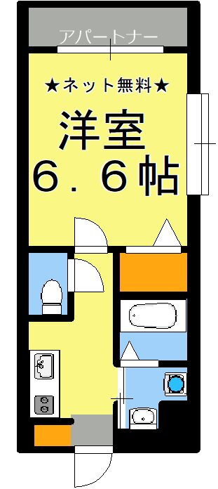 鹿児島県鹿児島市下荒田１ 二中通駅 1K マンション 賃貸物件詳細