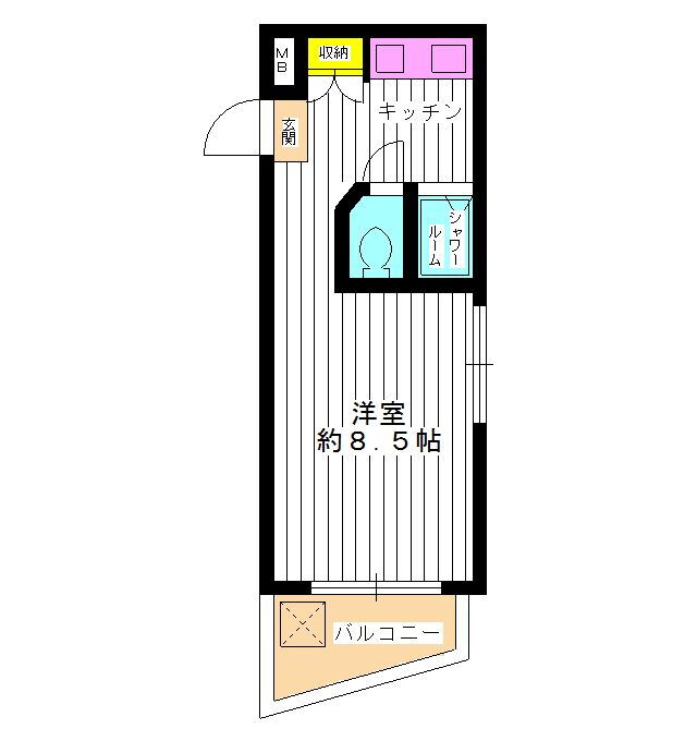 東京都練馬区豊玉北５ 練馬駅 1K マンション 賃貸物件詳細