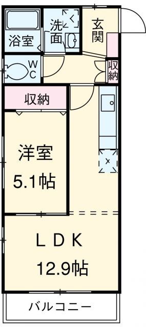愛知県名古屋市緑区鎌倉台２ 有松駅 1LDK マンション 賃貸物件詳細