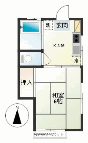東京都杉並区桃井１ 荻窪駅 1K アパート 賃貸物件詳細