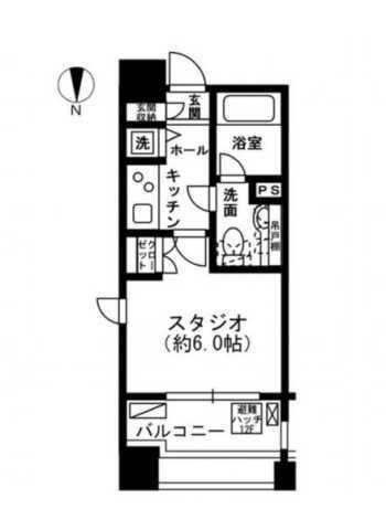 東京都新宿区市谷本村町 市ケ谷駅 1K マンション 賃貸物件詳細