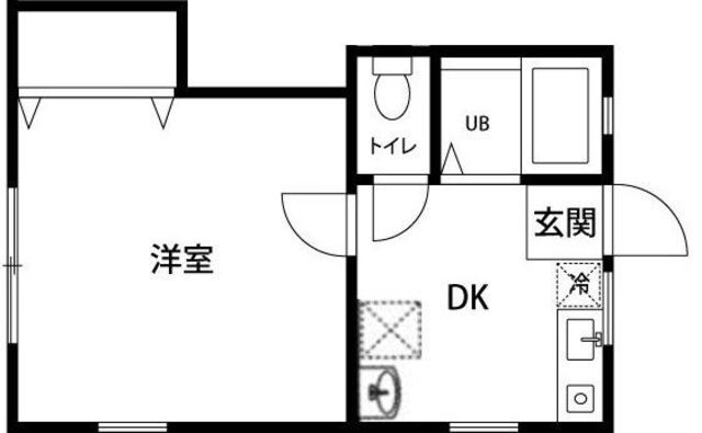 東京都日野市程久保１ 程久保駅 1DK アパート 賃貸物件詳細