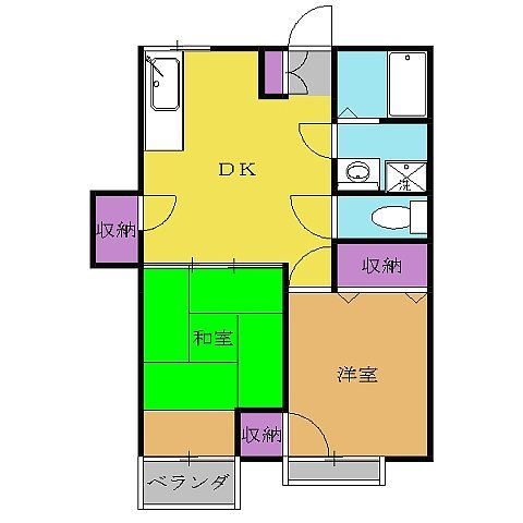 高島屋マンション 3階 2DK 賃貸物件詳細